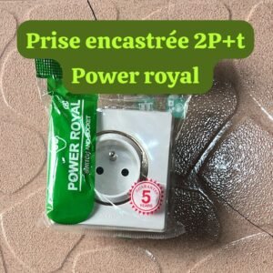Prise encastrée 2P+T Power Royal