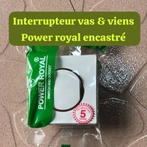 Interrupteur va-et-vient Power Royal encastré
