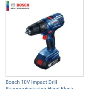 Perceuse à percussion sans fil Bosch 18V