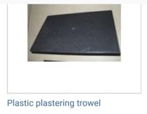 Taloche à enduire en plastique