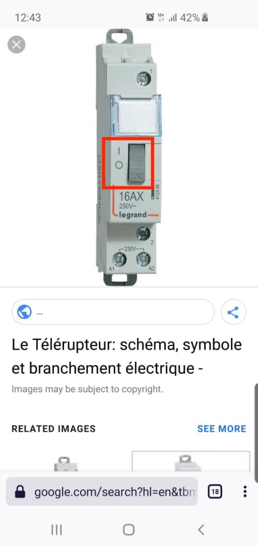 Télérupteur Legrand