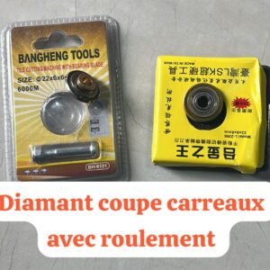 Diamant coupe carreaux avec roulement
