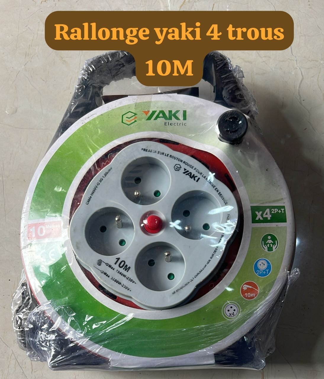 Rallonge yaki 4 trous 10M