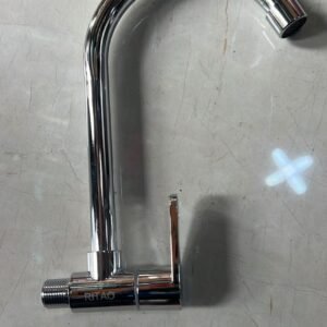 Robinet d'évier inox sortie Horizontal