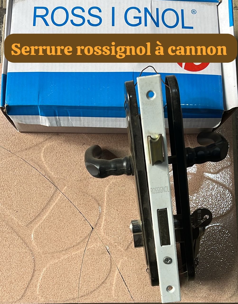 Serrure rossignol à canon