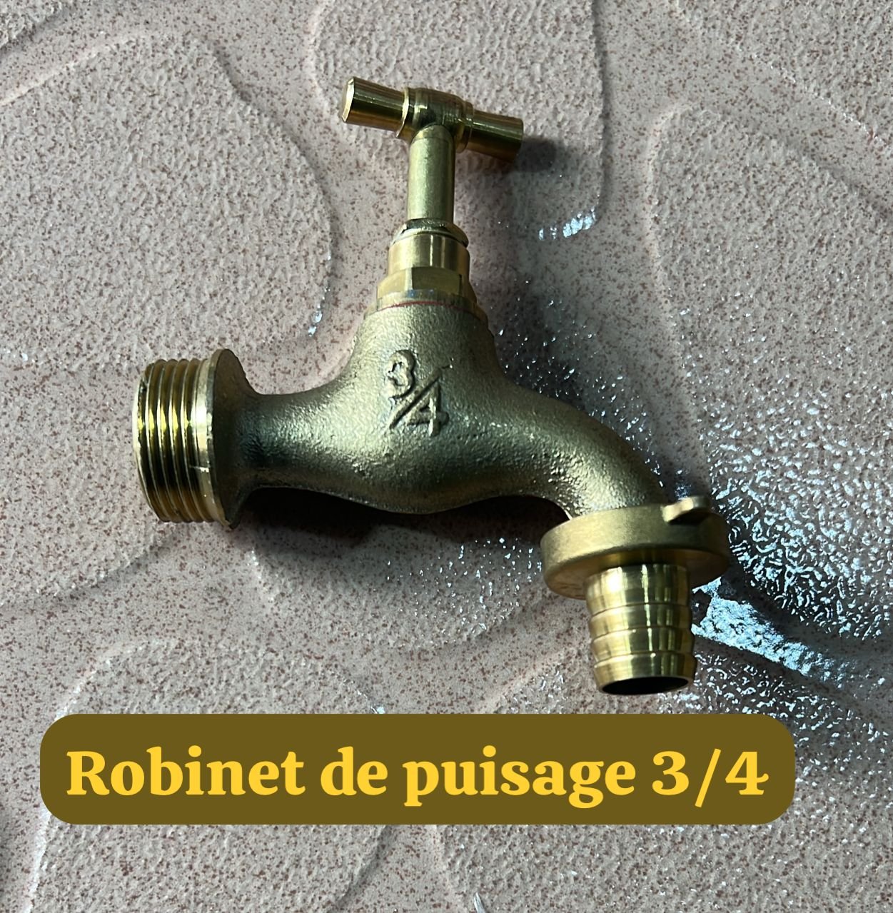 Robinet de puisage 3/4