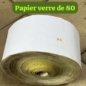 Papier verre de 80