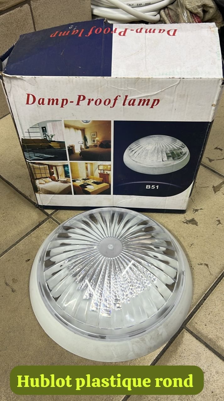 Hublot plastique rond