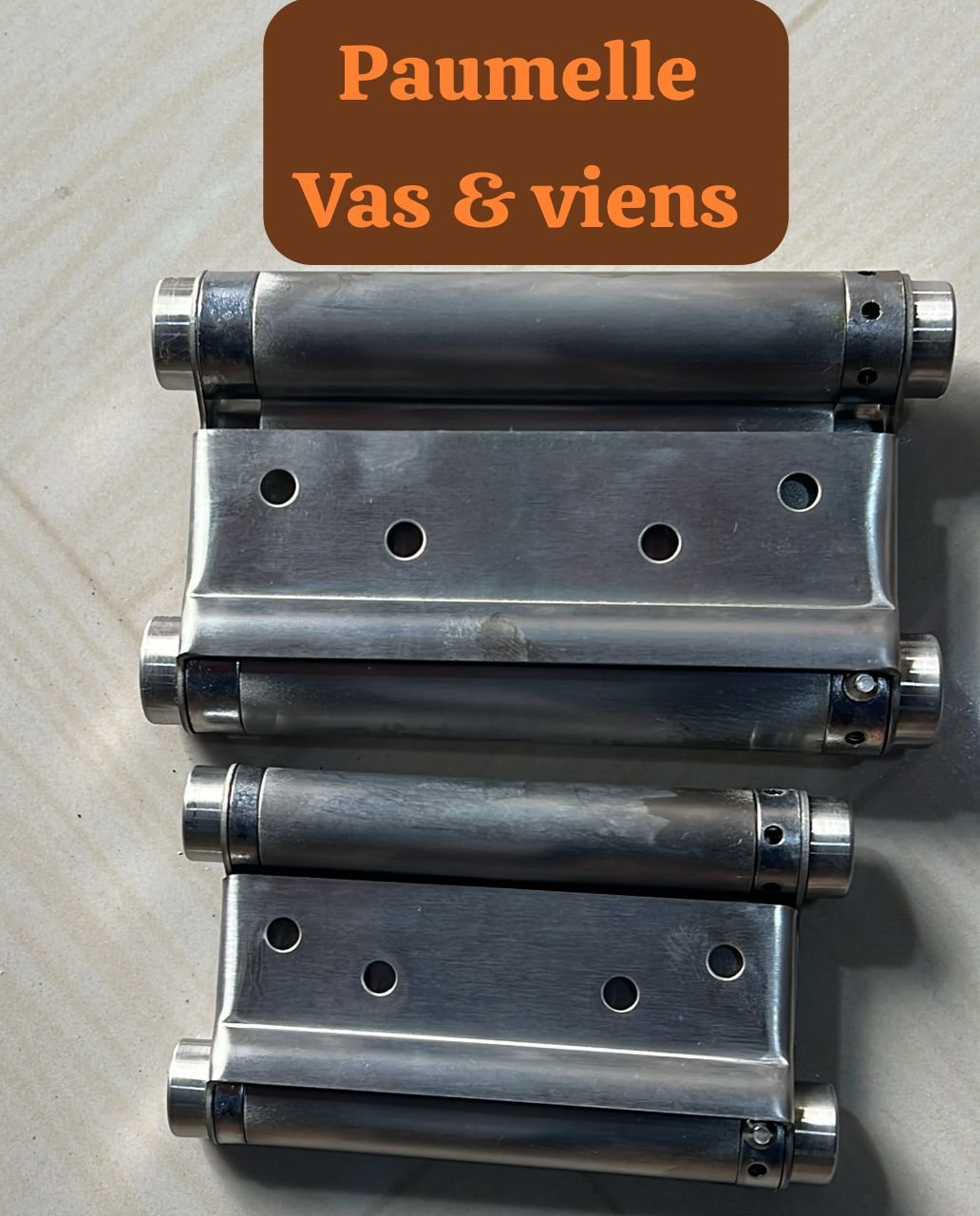 Paumelle va-et-vient